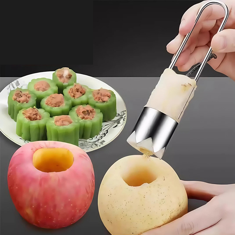 Stainless Steel Fruit Core Rem - Kitchen Gadgets Kitchen review and price