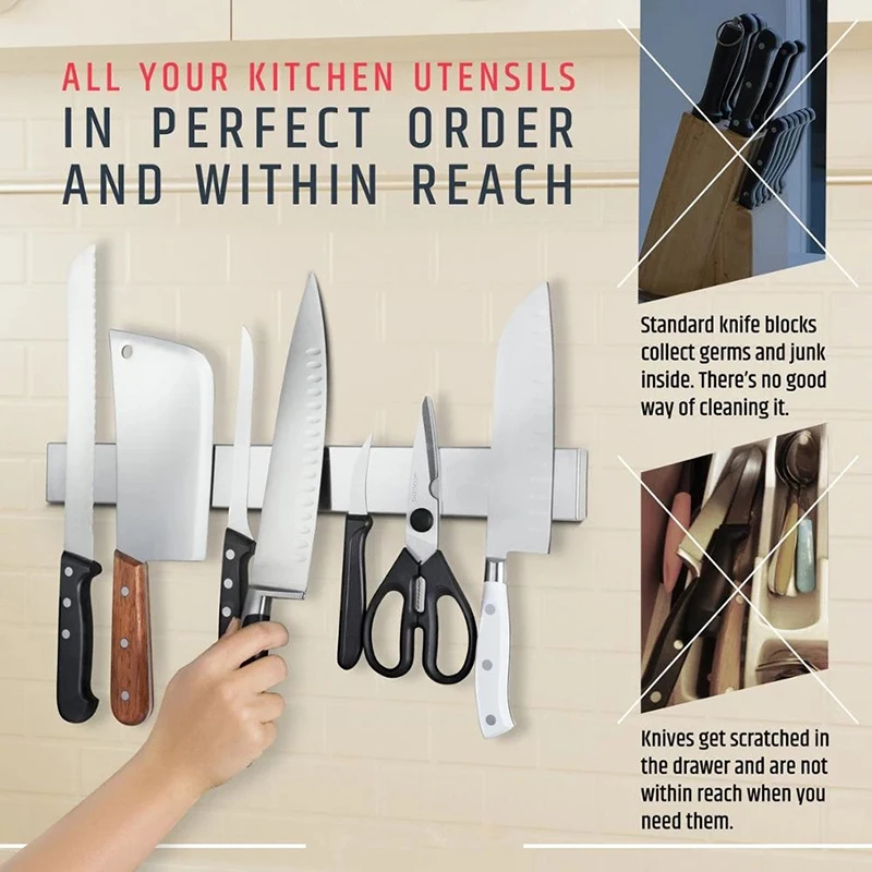 Professional Magnetic Knife St - Magnetic Knife Strip review and price