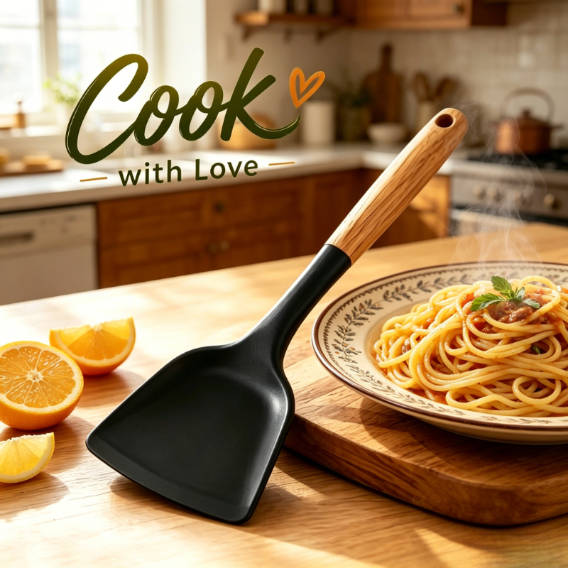 Black Silicone Kitchen Tools 1 - Kitchen Gadgets Set review and price