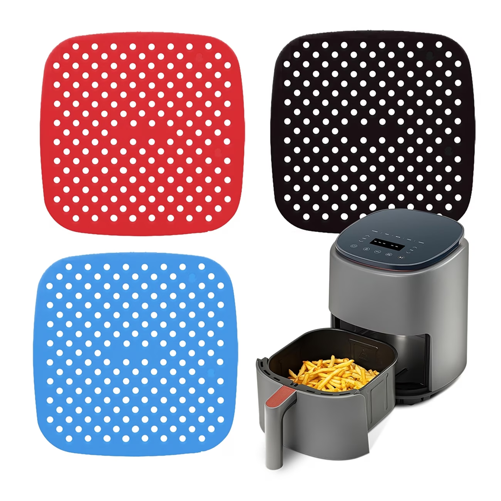 Reusable Air Fryer Pad, Silico - Kitchen Gadgets Air Fryer review and price