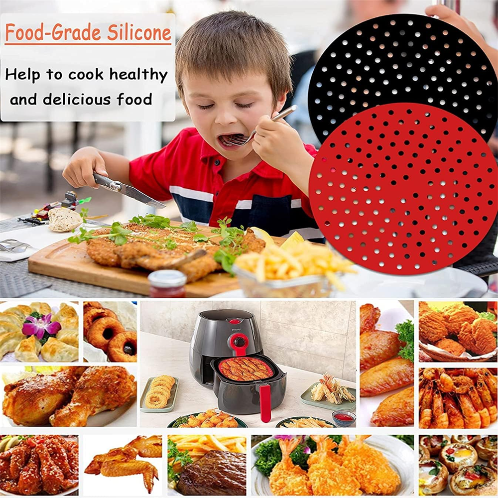 Reusable Air Fryer Pad, Silico - Kitchen Gadgets Air Fryer review and price