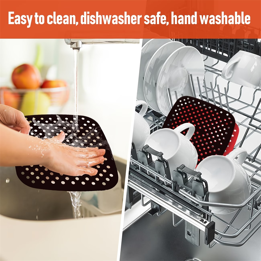 Reusable Air Fryer Pad, Silico - Kitchen Gadgets Air Fryer review and price