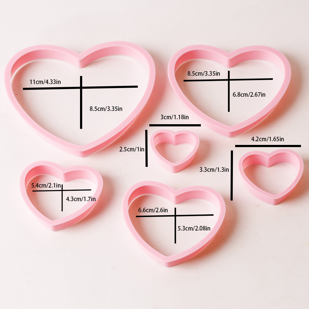 1set/3sets Pink Heart Star Flo - Kitchen Gadgets Set review and price