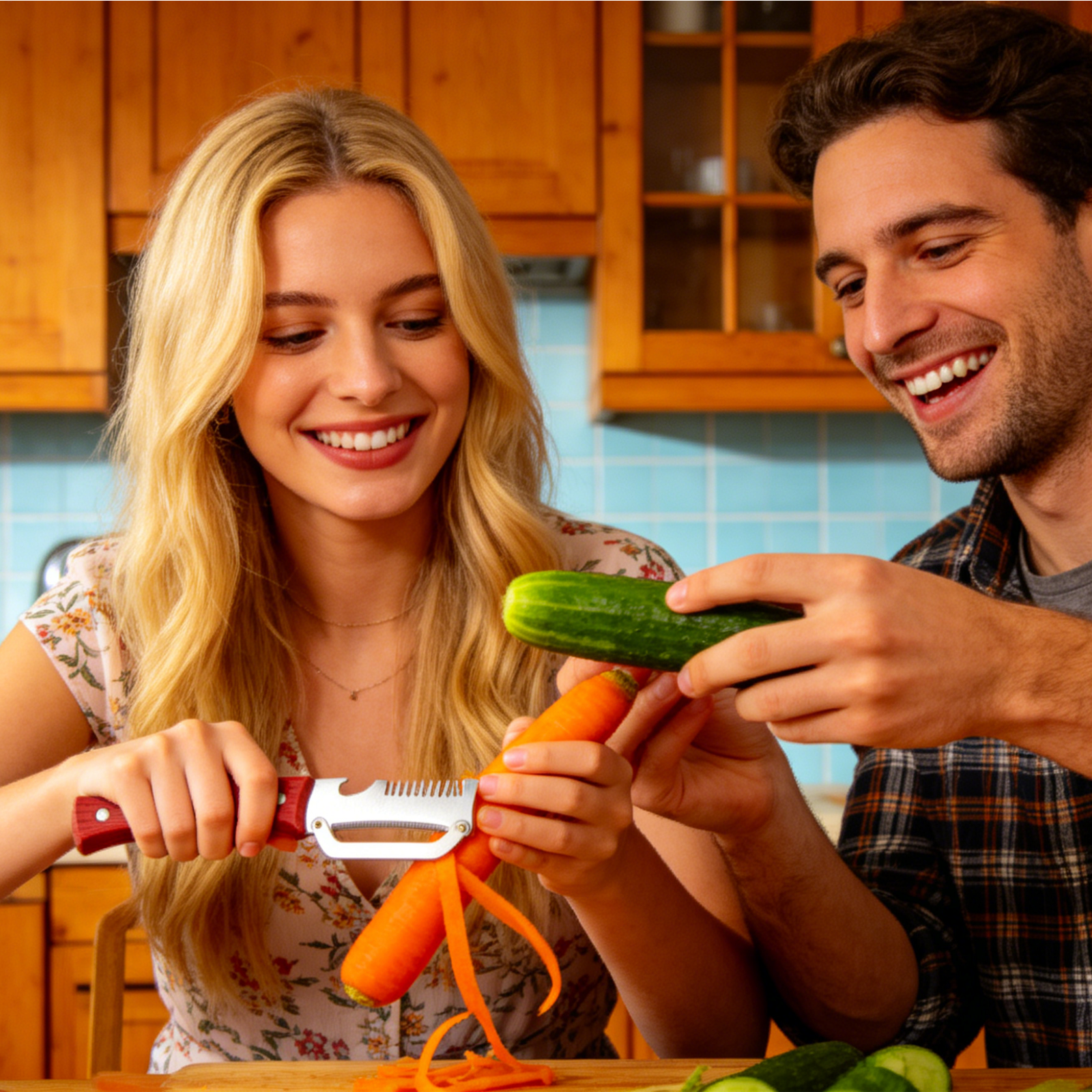 2pcs Stainless Steel Green Oni - Kitchen Gadgets Useful review and price