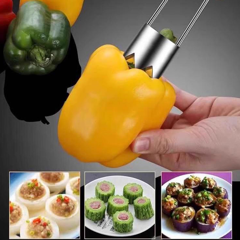 Stainless Steel Fruit Core Rem - Kitchen Gadgets Kitchen review and price