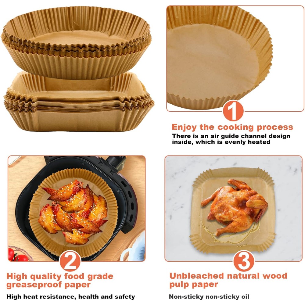 50/100pcs Air Fryer Disposable - Kitchen Gadgets Air Fryer review and price