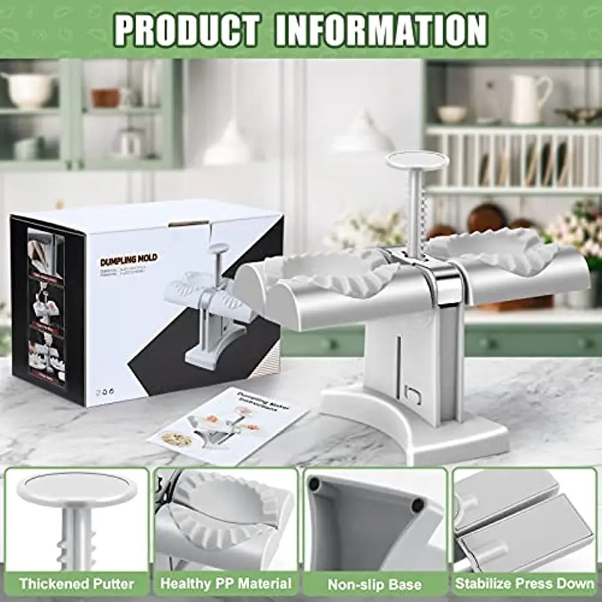 Automatic Dumpling Maker Press - Kitchen Gadgets Machine review and price