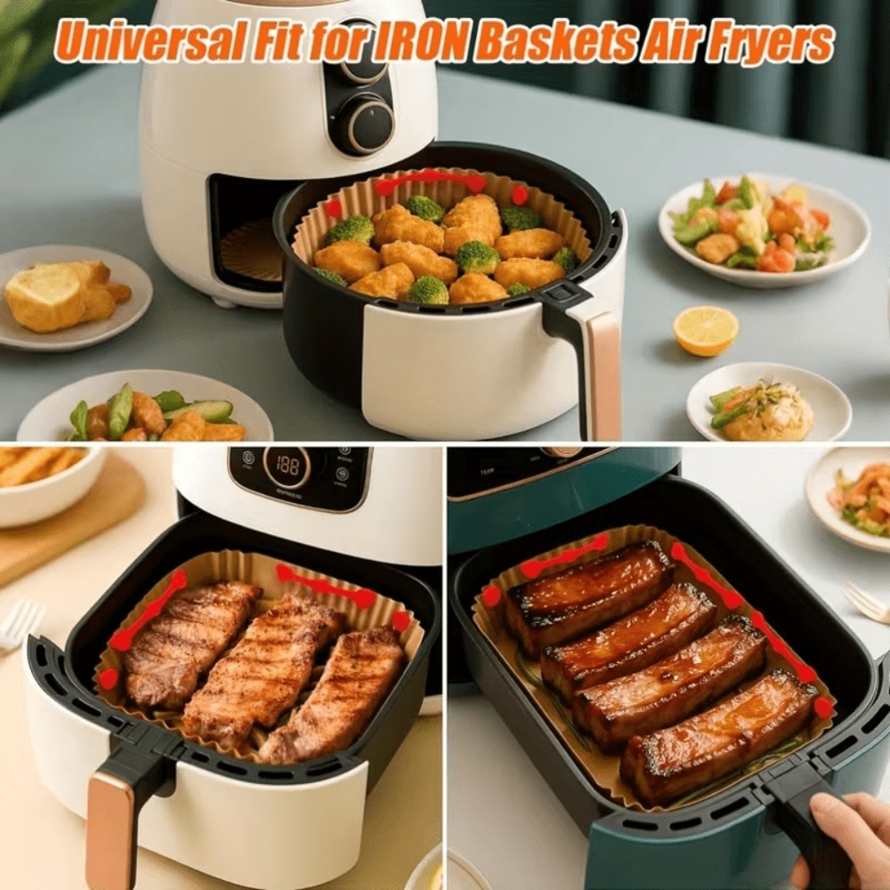 2Pcs Silicone Air Fryer Liner  - Kitchen Gadgets Air Fryer review and price