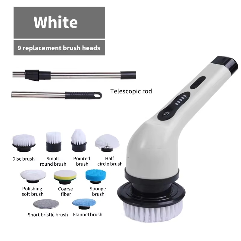 9-in-1 Electric Cleaning Brush - Kitchen Gadgets Useful review and price