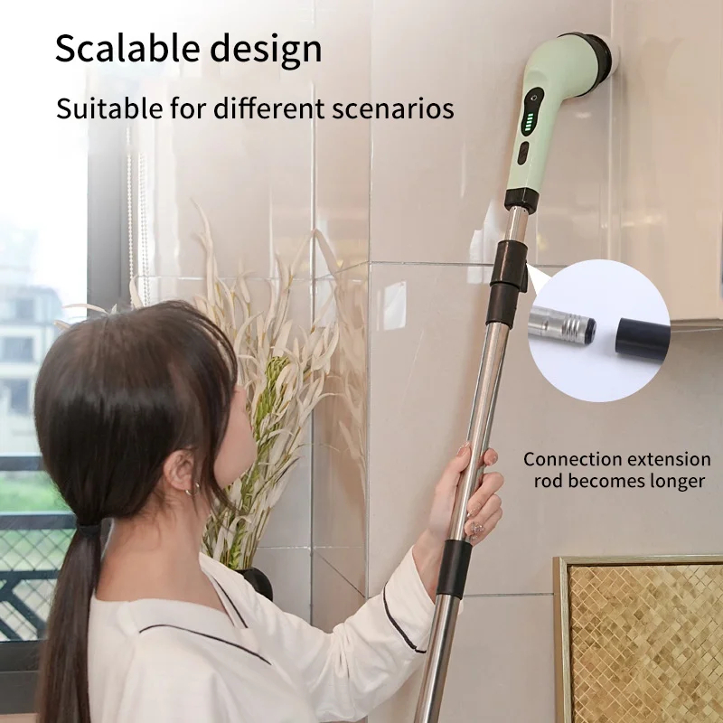 9-in-1 Electric Cleaning Brush - Kitchen Gadgets Useful review and price
