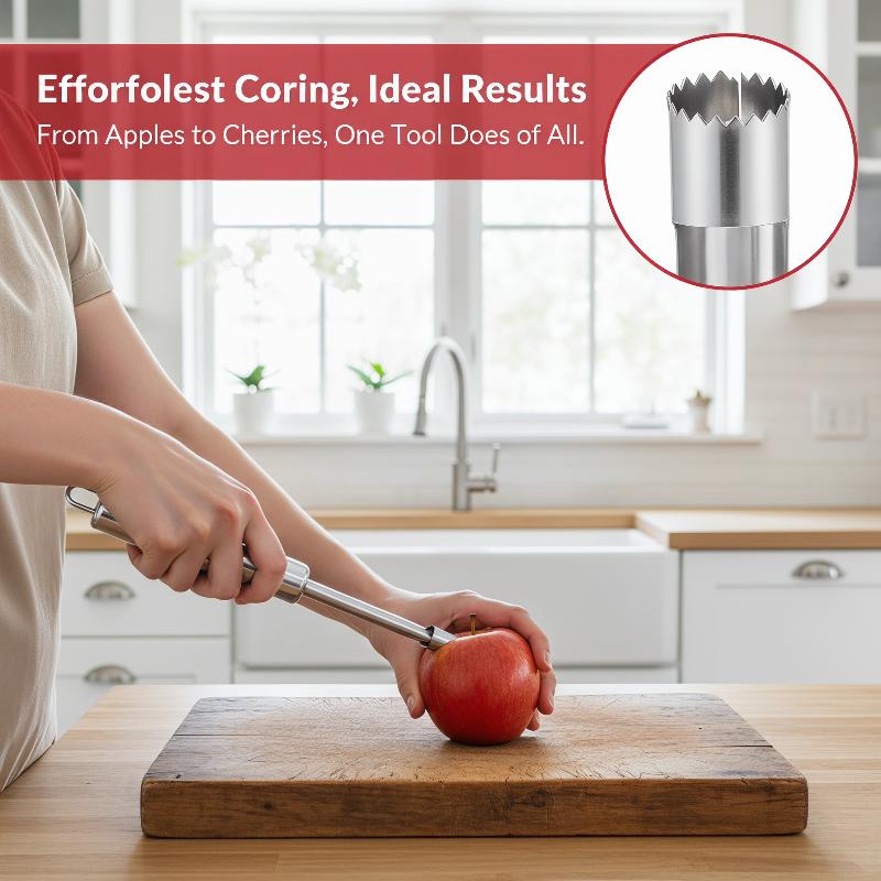 4pcs Fruit Core Remover Cutter - Kitchen Gadgets Kitchen review and price