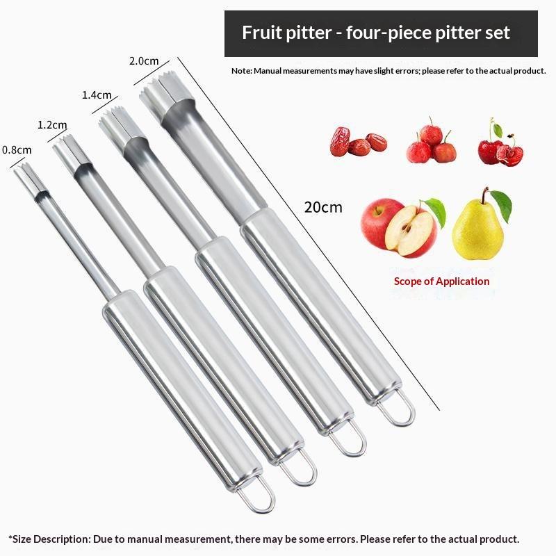 4pcs Fruit Core Remover Cutter - Kitchen Gadgets Kitchen review and price