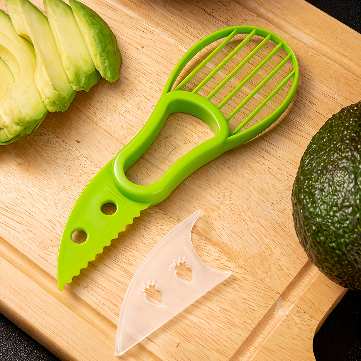 1pc 2 In 1 Avocado Cutter Pitt - Kitchen Gadgets Useful review and price