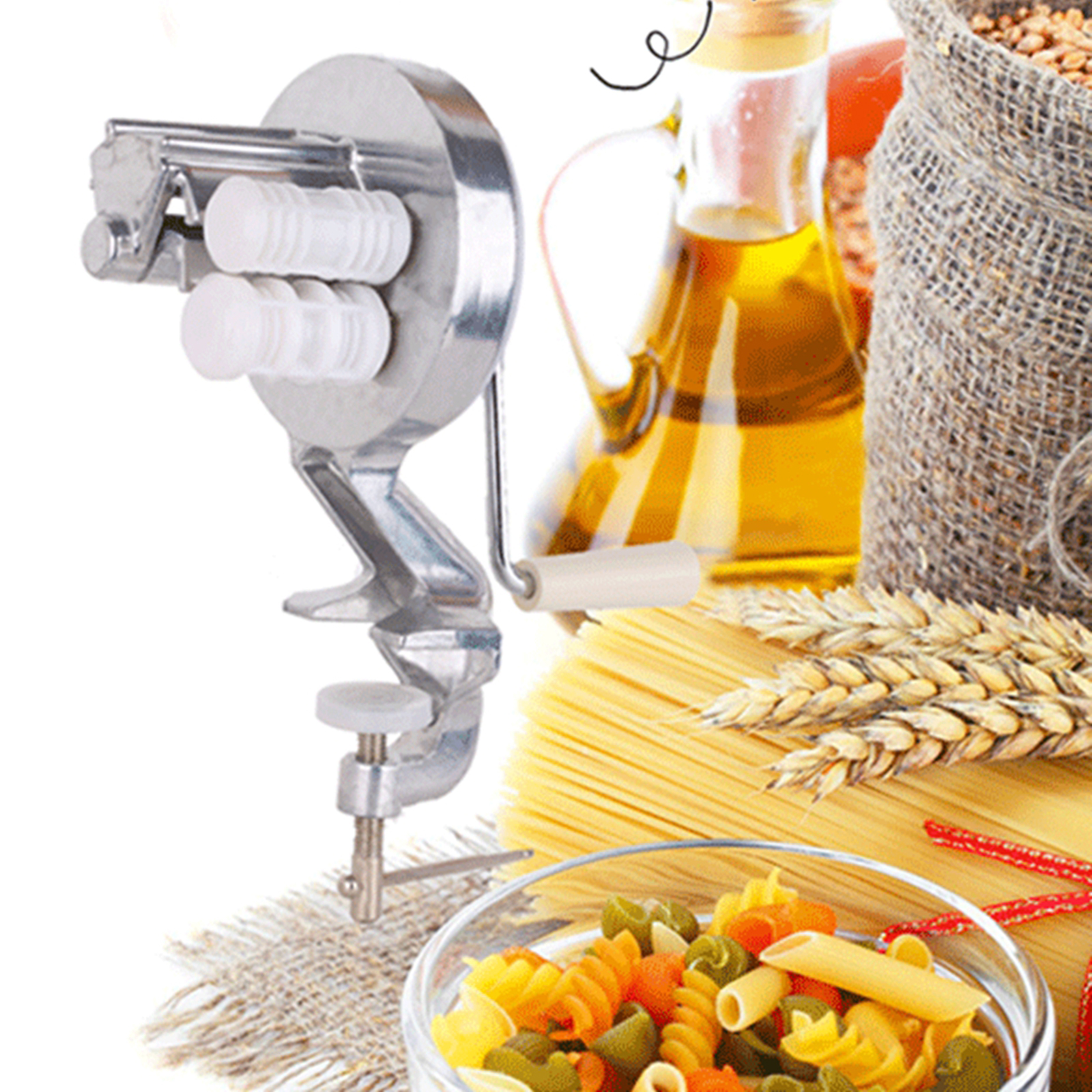 Hand Press Pasta Maker Machine - Kitchen Gadgets Machine review and price