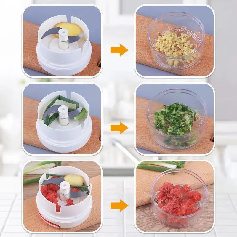 Plastic Garlic Crusher Press V - Kitchen Gadgets Useful review and price