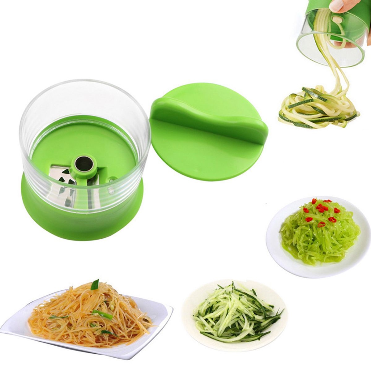 Manual Vegetable Spiral Slicer - Spiralizer Vegetable Noodle review and price