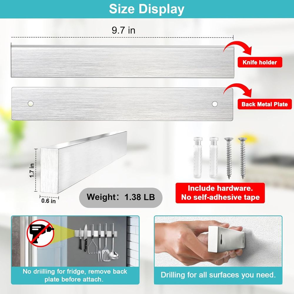 Magnetic Knife Strip for Kitch - Magnetic Knife Strip review and price