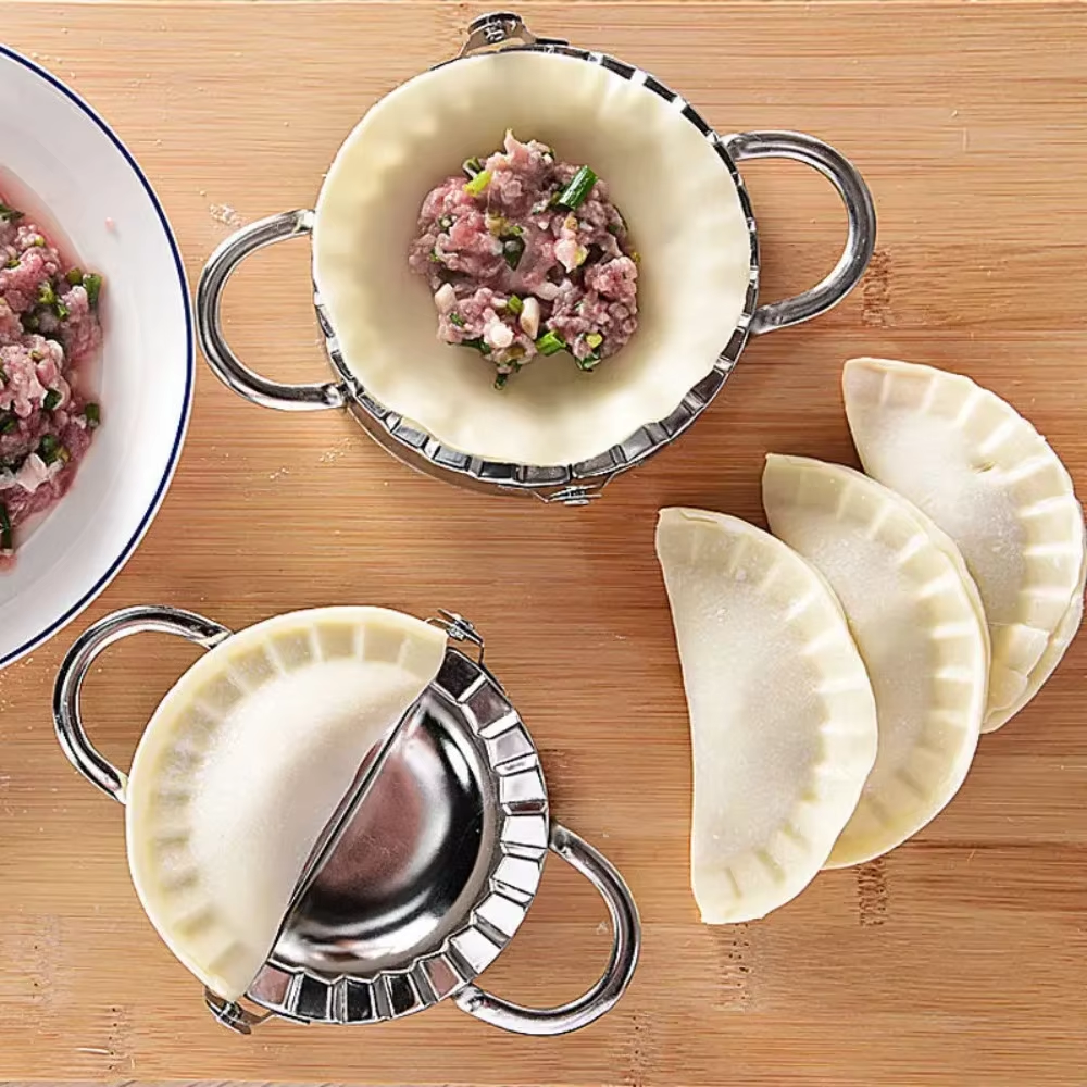 Manual Dumpling Maker Stainles - Kitchen Gadgets Useful review and price