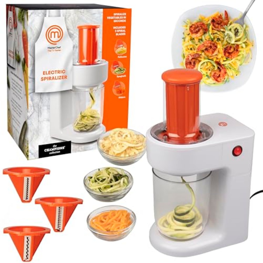 Electric Spiralizer- 3-in-1 Ve - Spiralizer Vegetable Noodle review and price
