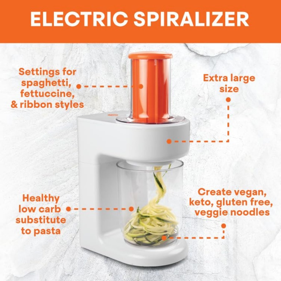 Electric Spiralizer- 3-in-1 Ve - Spiralizer Vegetable Noodle review and price