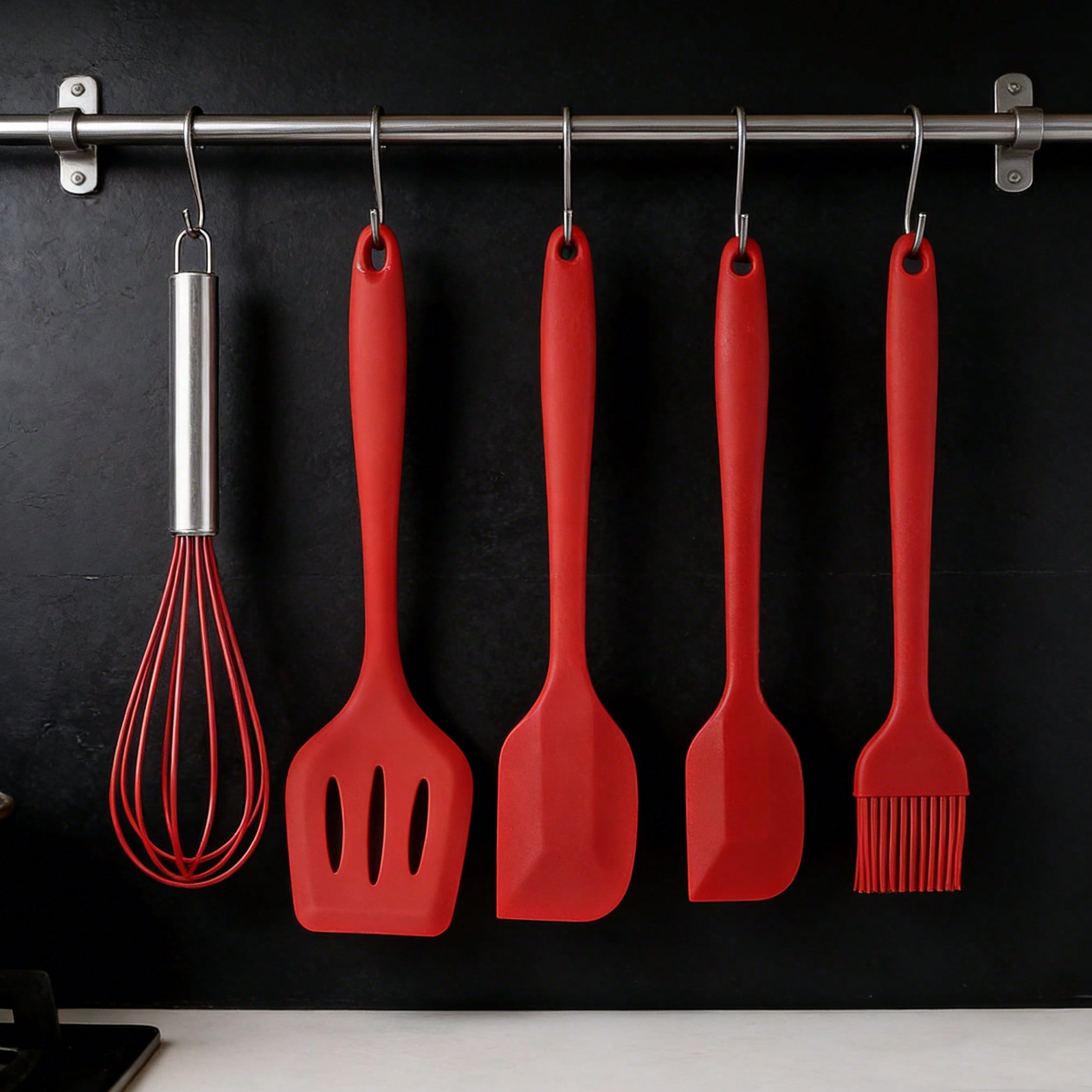 Silicone Cooking Utensils Set, - Kitchen Gadgets Set review and price