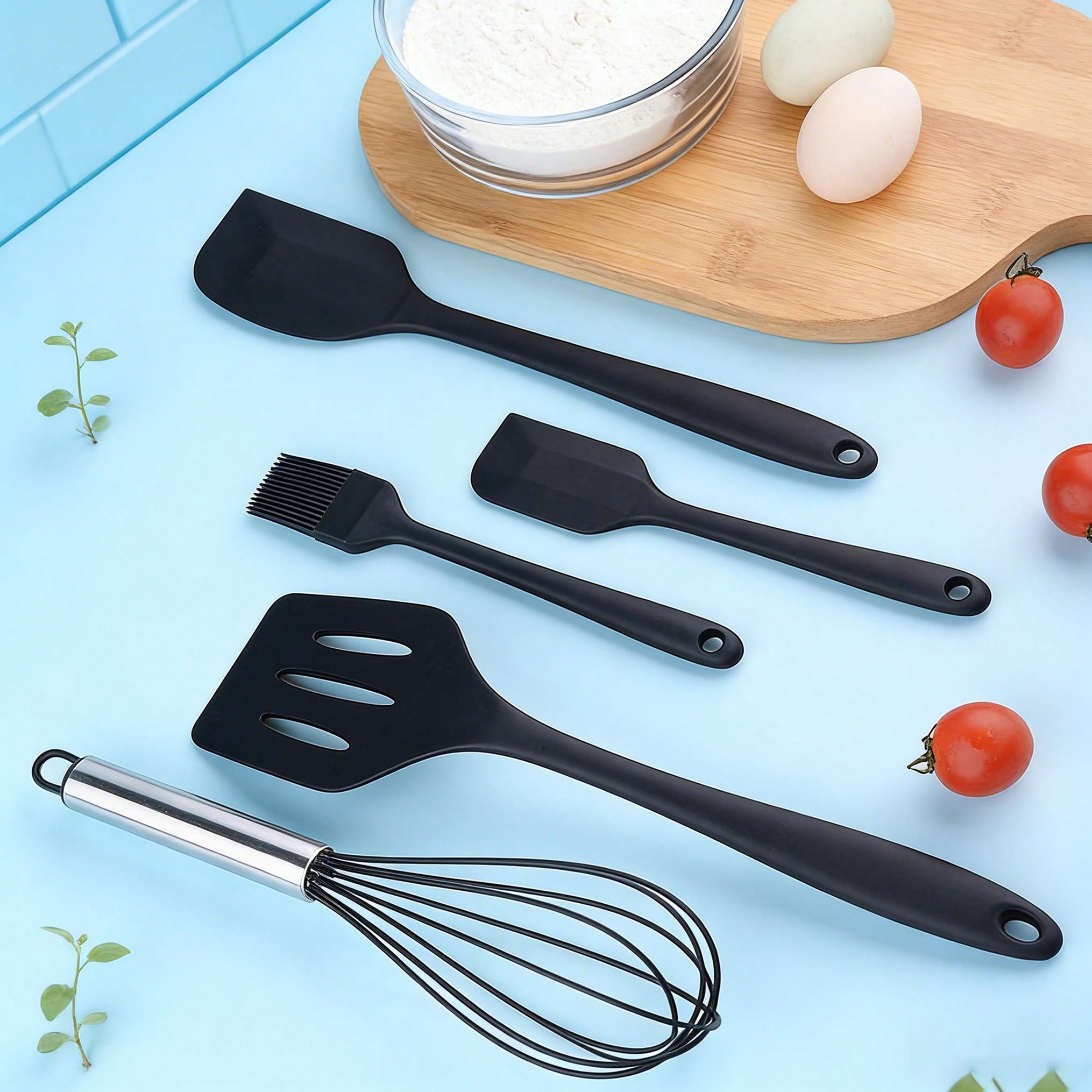 Silicone Cooking Utensils Set, - Kitchen Gadgets Set review and price