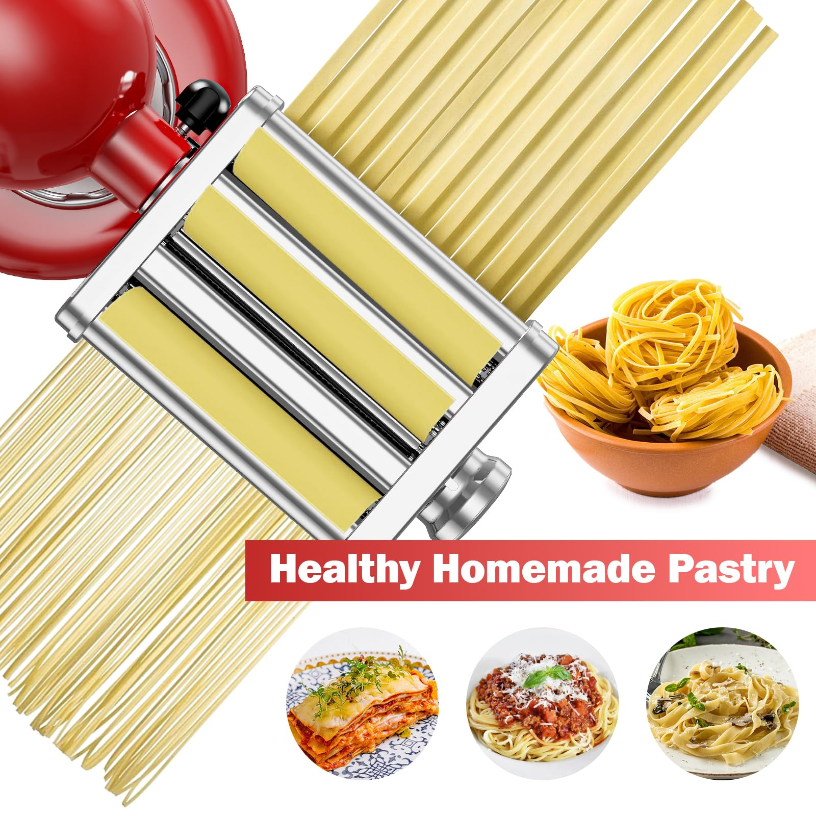 Gvode 3 in 1 Pasta Attachment  - Kitchen Gadgets Machine review and price