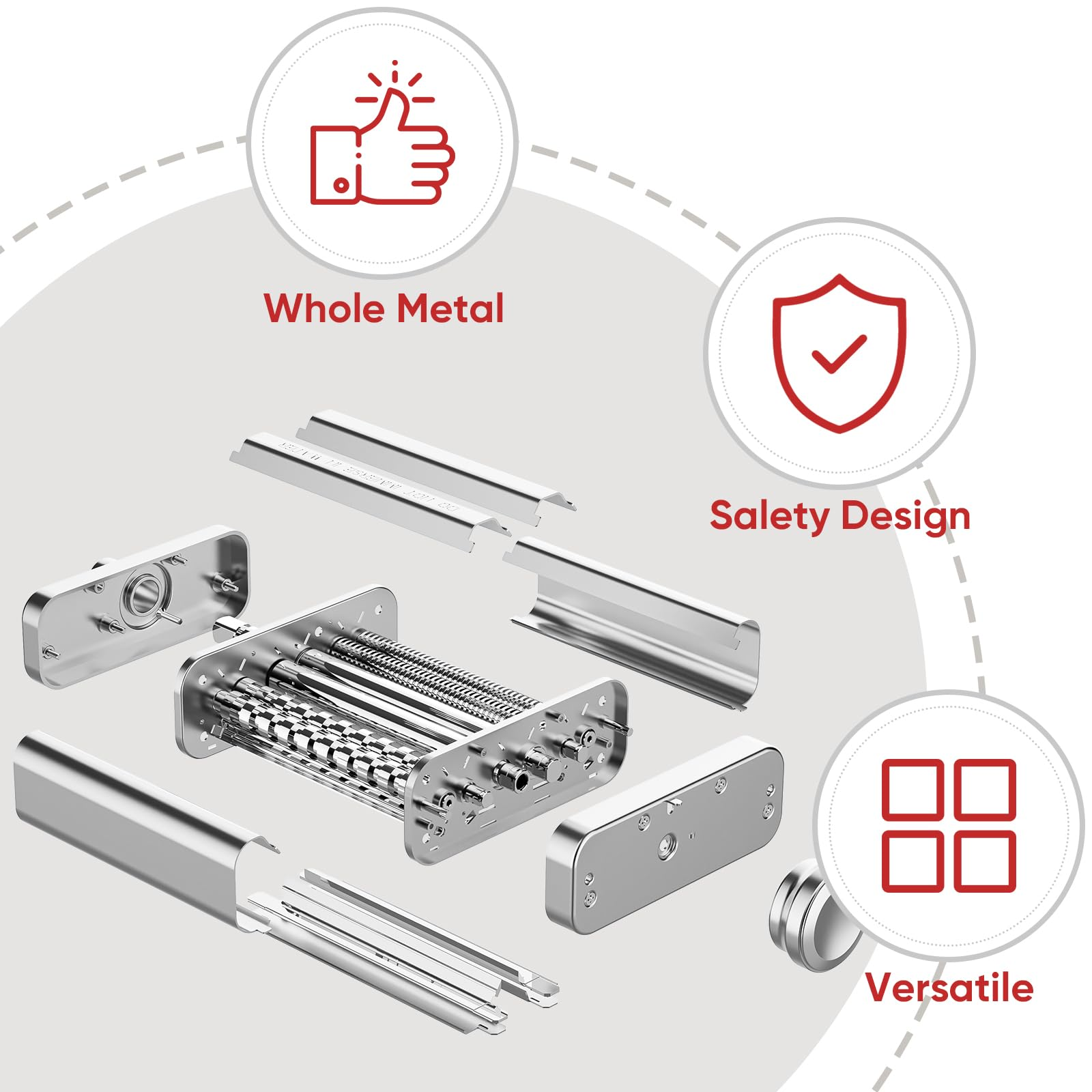 Gvode 3 in 1 Pasta Attachment  - Kitchen Gadgets Machine review and price