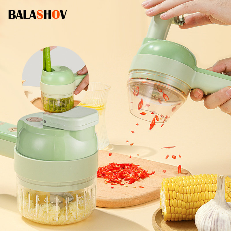 4In1 Electric Vegetable Cutter - Kitchen Gadgets Machine review and price
