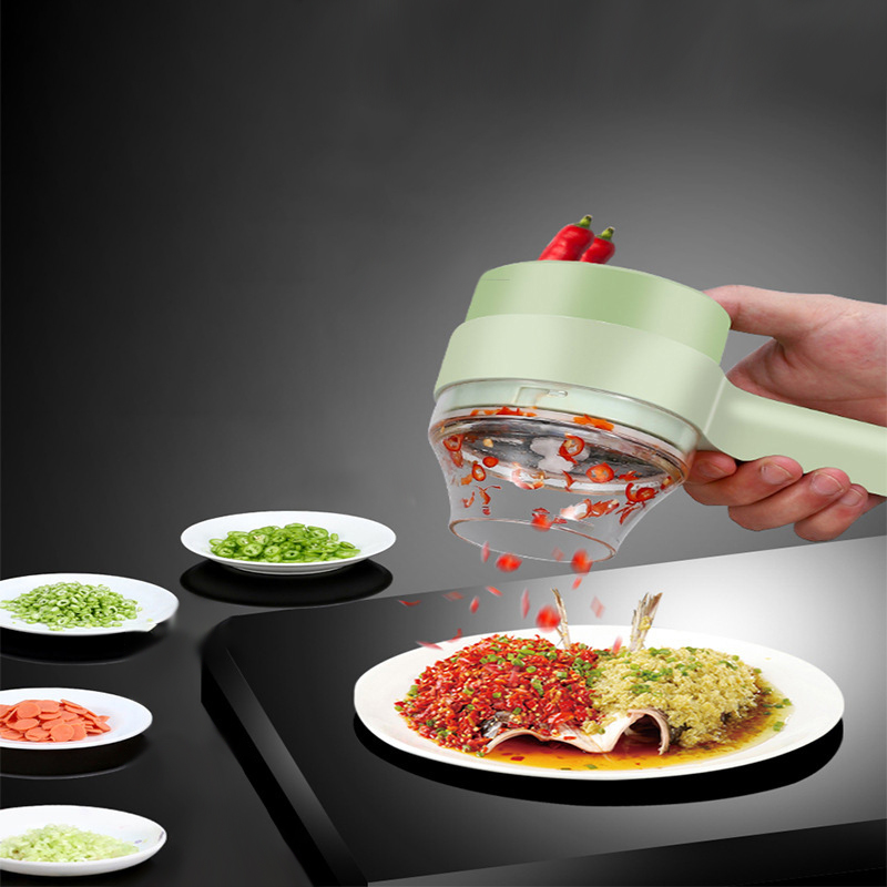 4In1 Electric Vegetable Cutter - Kitchen Gadgets Machine review and price
