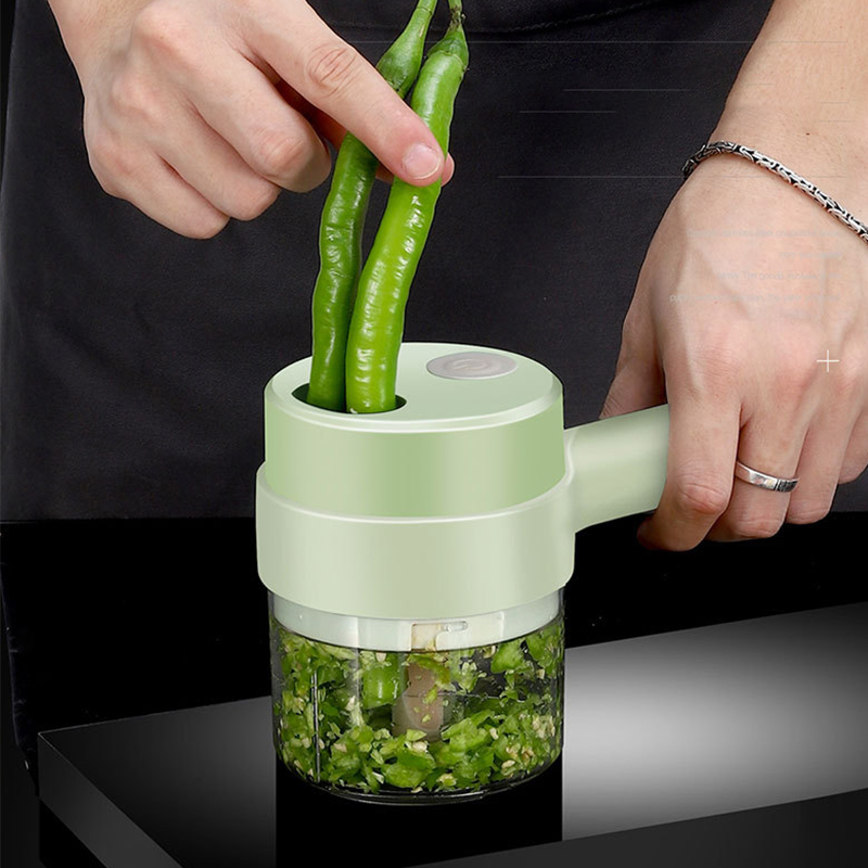 4In1 Electric Vegetable Cutter - Kitchen Gadgets Machine review and price