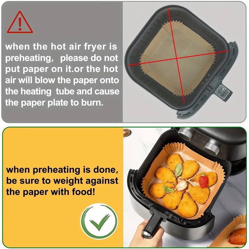 Air Fryer Paper Liners Disposa - Kitchen Gadgets Air Fryer review and price