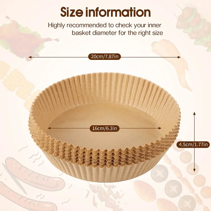 Air Fryer Paper Liners Disposa - Kitchen Gadgets Air Fryer review and price