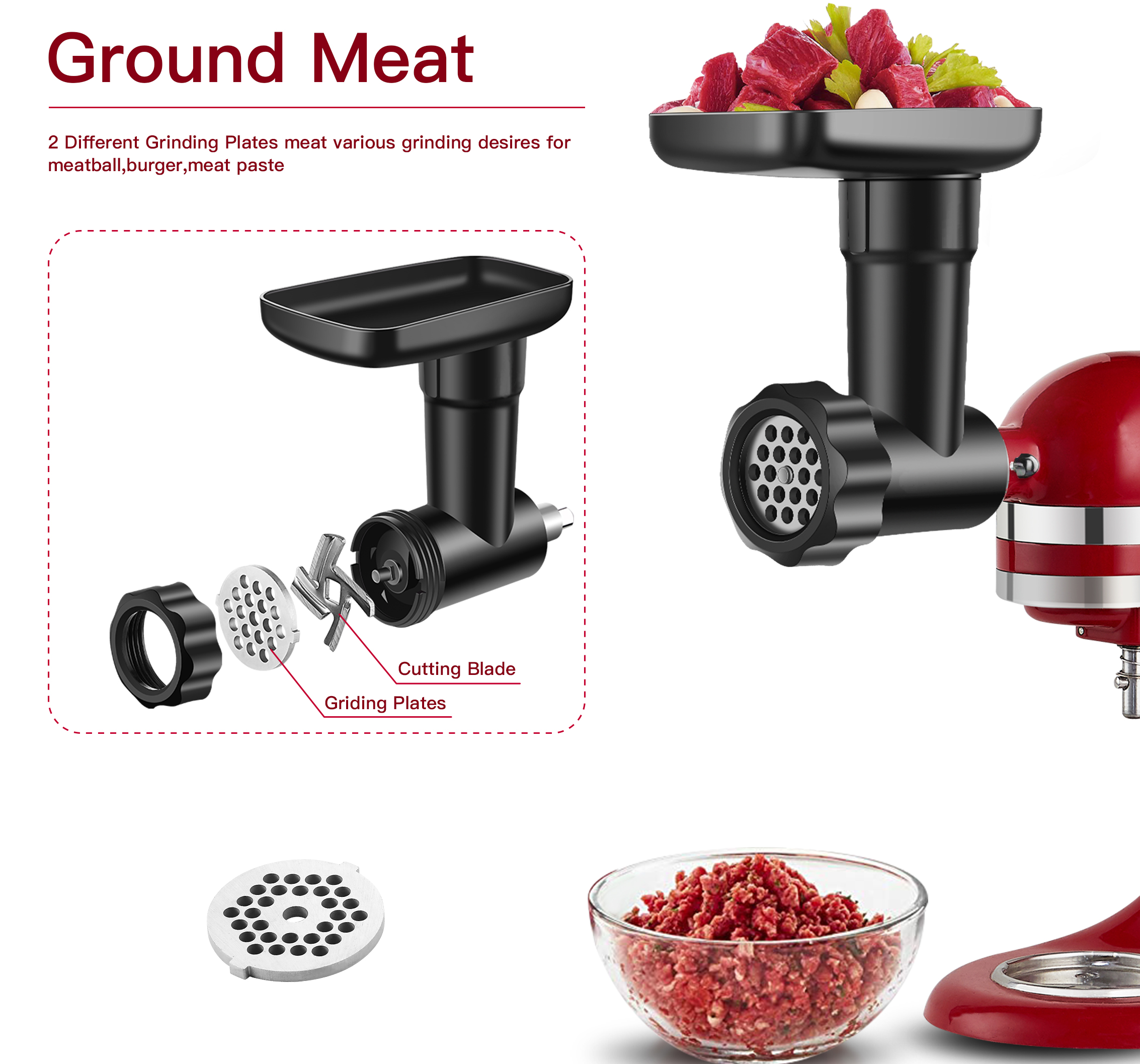 2024 new high quality Food Mea - Kitchen Gadgets Machine review and price
